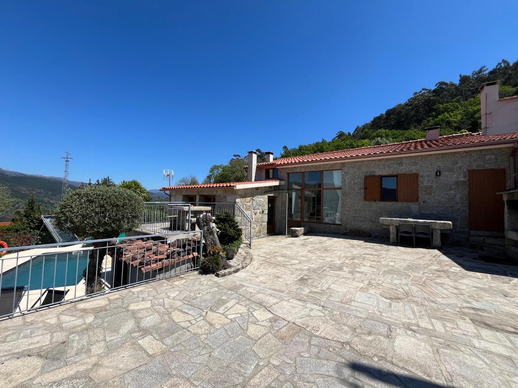 Casa Da Lage - T1 Com Piscina Privada - Geres Bagian luar foto