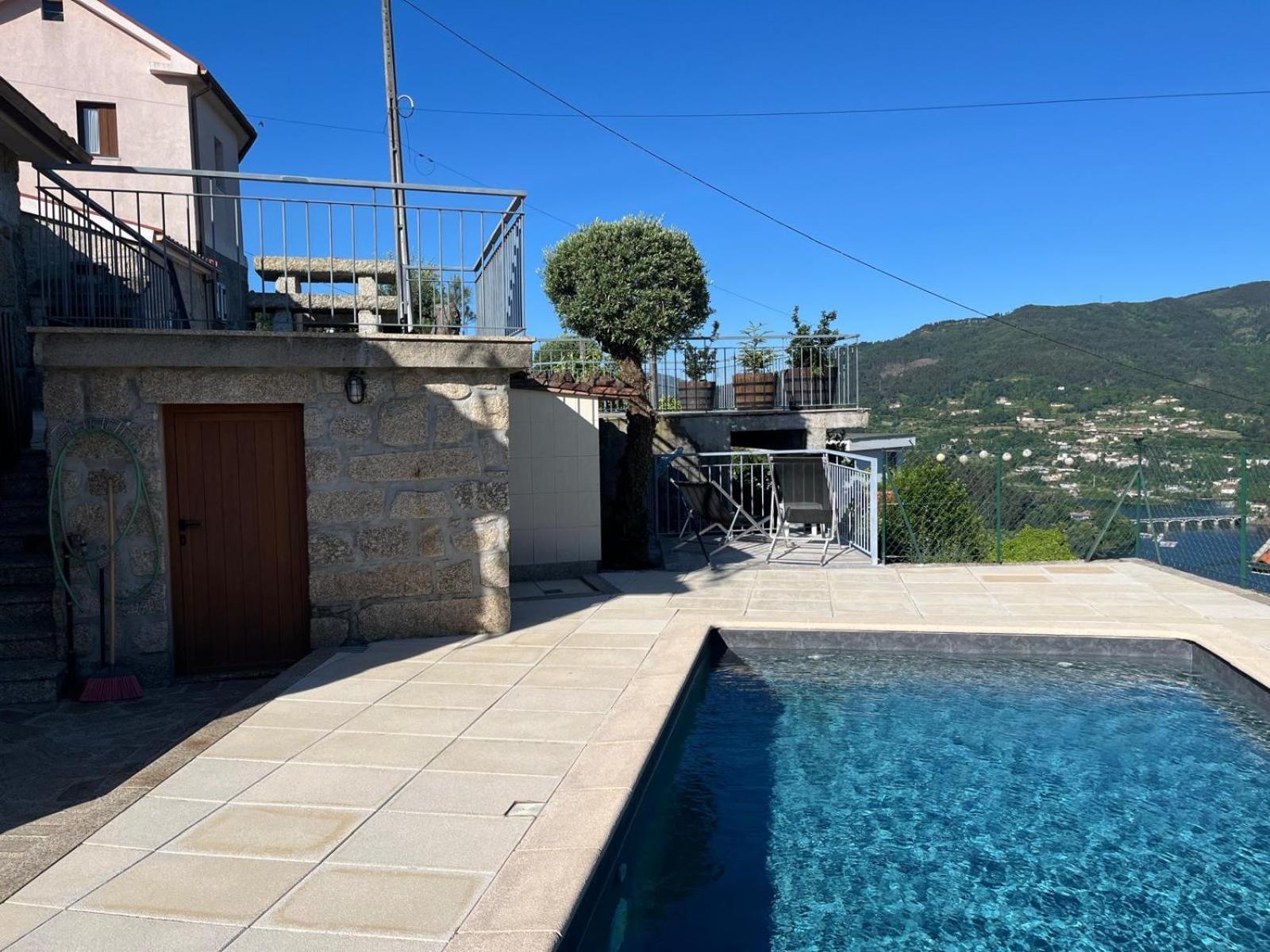 Casa Da Lage - T1 Com Piscina Privada - Geres Bagian luar foto